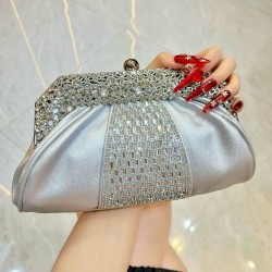 Pochette de soirée luxe _ Argent