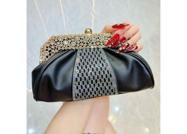 Pochette de soirée luxe _ Noir