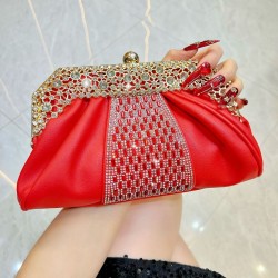Pochette de soirée luxe _ Rouge
