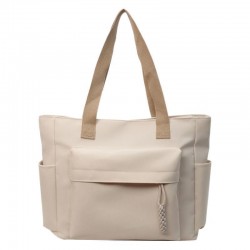 Sac Cabas Femme blanc Cassé