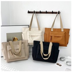 Sac Cabas Femme blanc Cassé