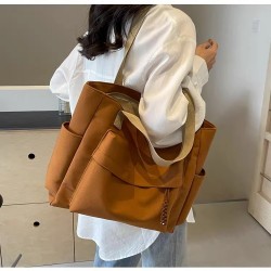 Sac Cabas Femme Caramel