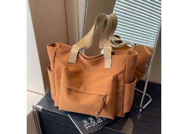 Sac Fourre-Tout  Femme Caramel