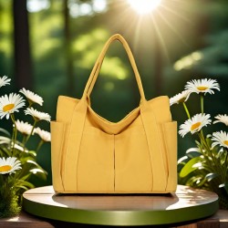 Sac Shoping Jaune