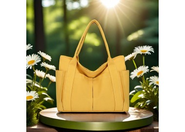 Sac Shoping Jaune