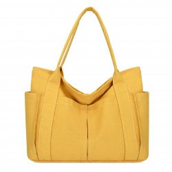 Sac Shopping Jaune