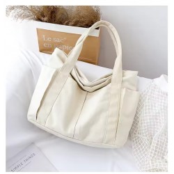 Sac Shopping Blanc
