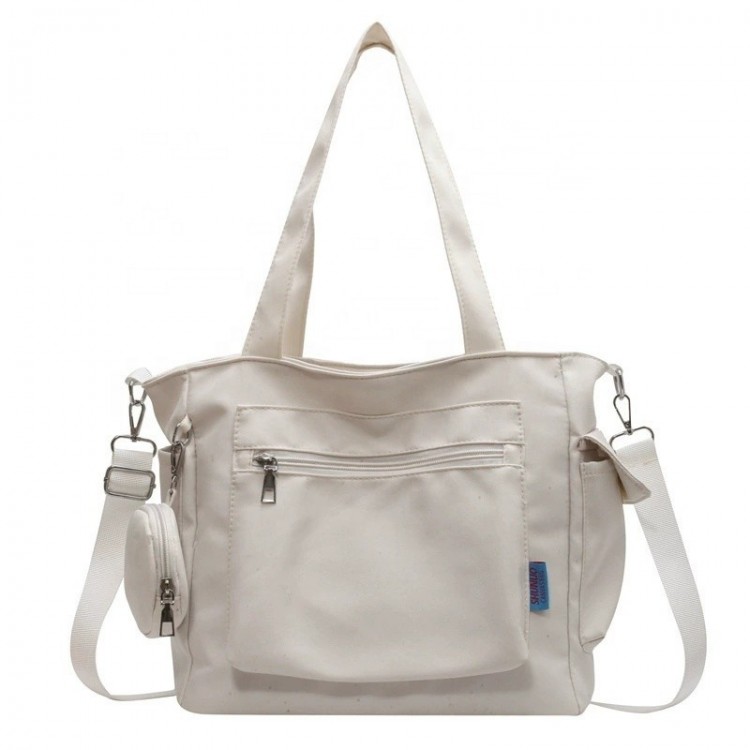 Sac Shopper Blanc cassé