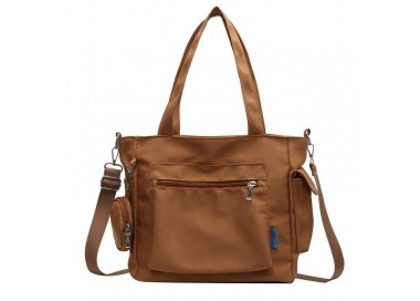 Sac Shopper Marron