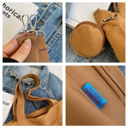 Sac Shopper Marron