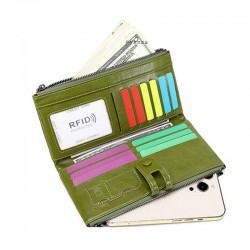 Portemonnaie long _ Vert Pastel