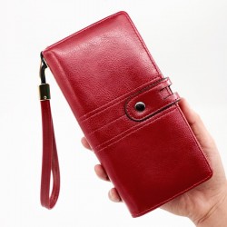 Portemonnaie long _ Rouge Bordeaux