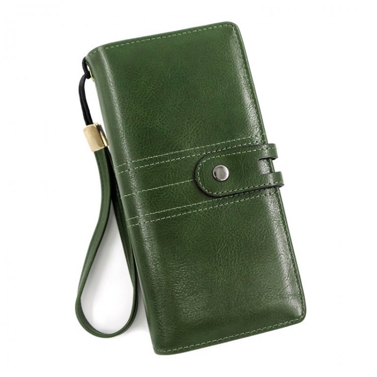 Portemonnaie long _ Vert