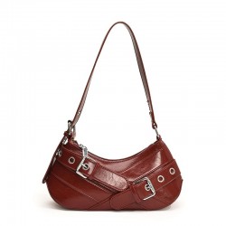Petit Sac à Main Rouge Bordeaux