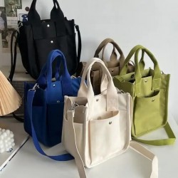 Sac à main étudiante Bleu Roi