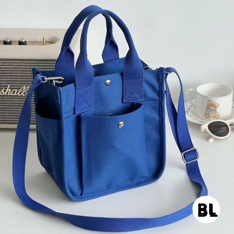 Sac à main étudiante Bleu Roi