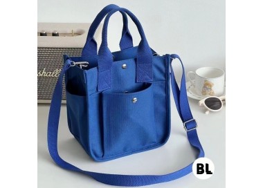 Sac à main étudiante Bleu Roi