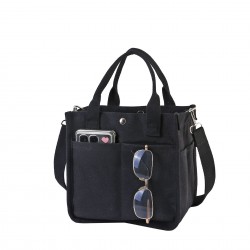 Sac à main étudiante Noir