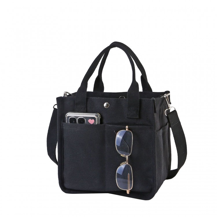 Sac à main étudiante Noir