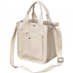 Sac à main étudiante Blanc