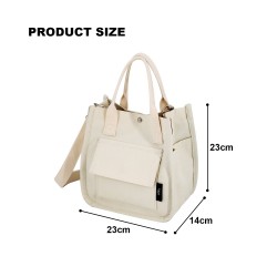Sac à main étudiante Blanc