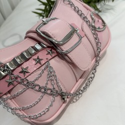 Sac à main sport  chic _ Rose