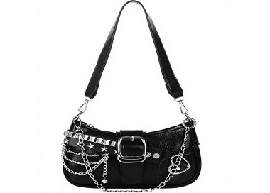 Sac à main sport  chic _ Noir