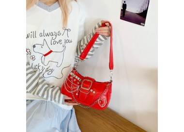 Sac à main sport chic _ Rouge