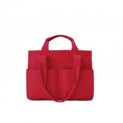 Tote bag rouge bordeaux
